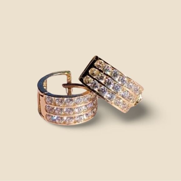 14k Solid Gold 5 mm Thickness and 11 mm diameter | Birthday Gift | Solid Gold | - Picture 3 of 6